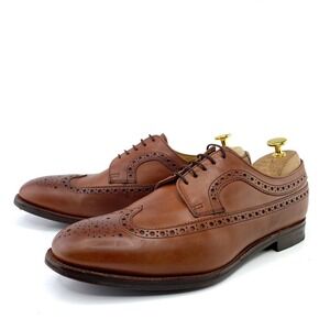 ALFREAD SARGENT‎ FOR J.CREW AMERICAN BROGUES BROWN 02800 Sz 9 ENGLAND MADE $535